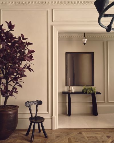 Dug Out Natural Black Wooden Console Table