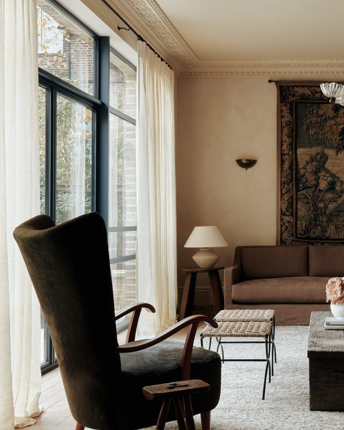 Dark Timber Wabi-Sabi Coffee Table