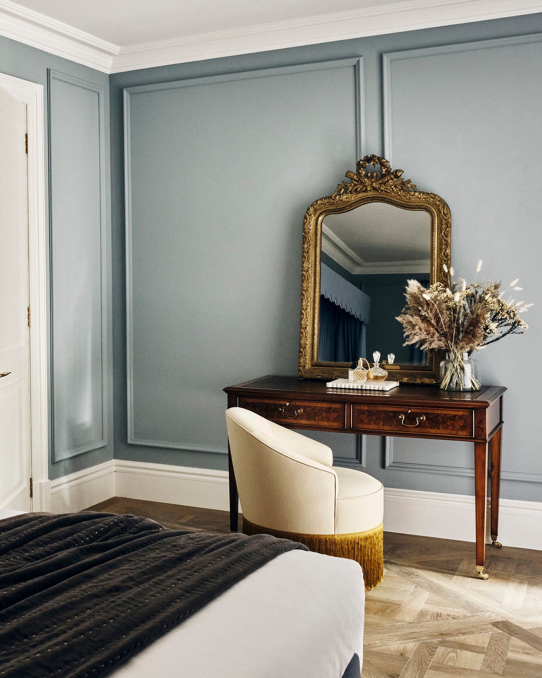 English Walnut Writing Table