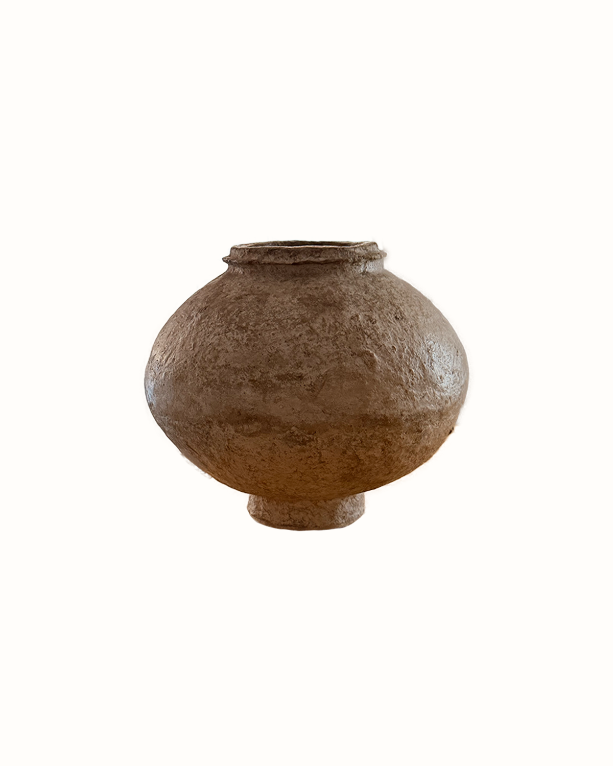 Large Mediterranean Earthenware Storage Pot