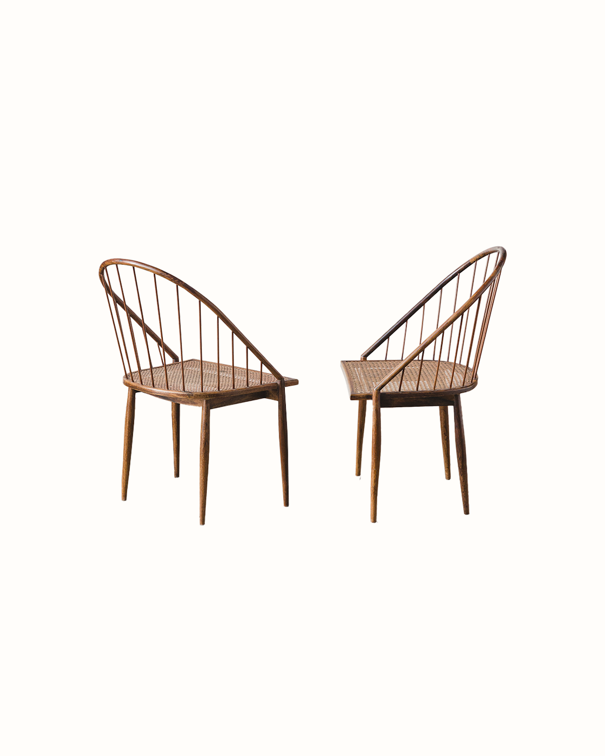 Joaquim Tenreiro ''Curva'' Chairs 1961 - Collectables – bandagallery