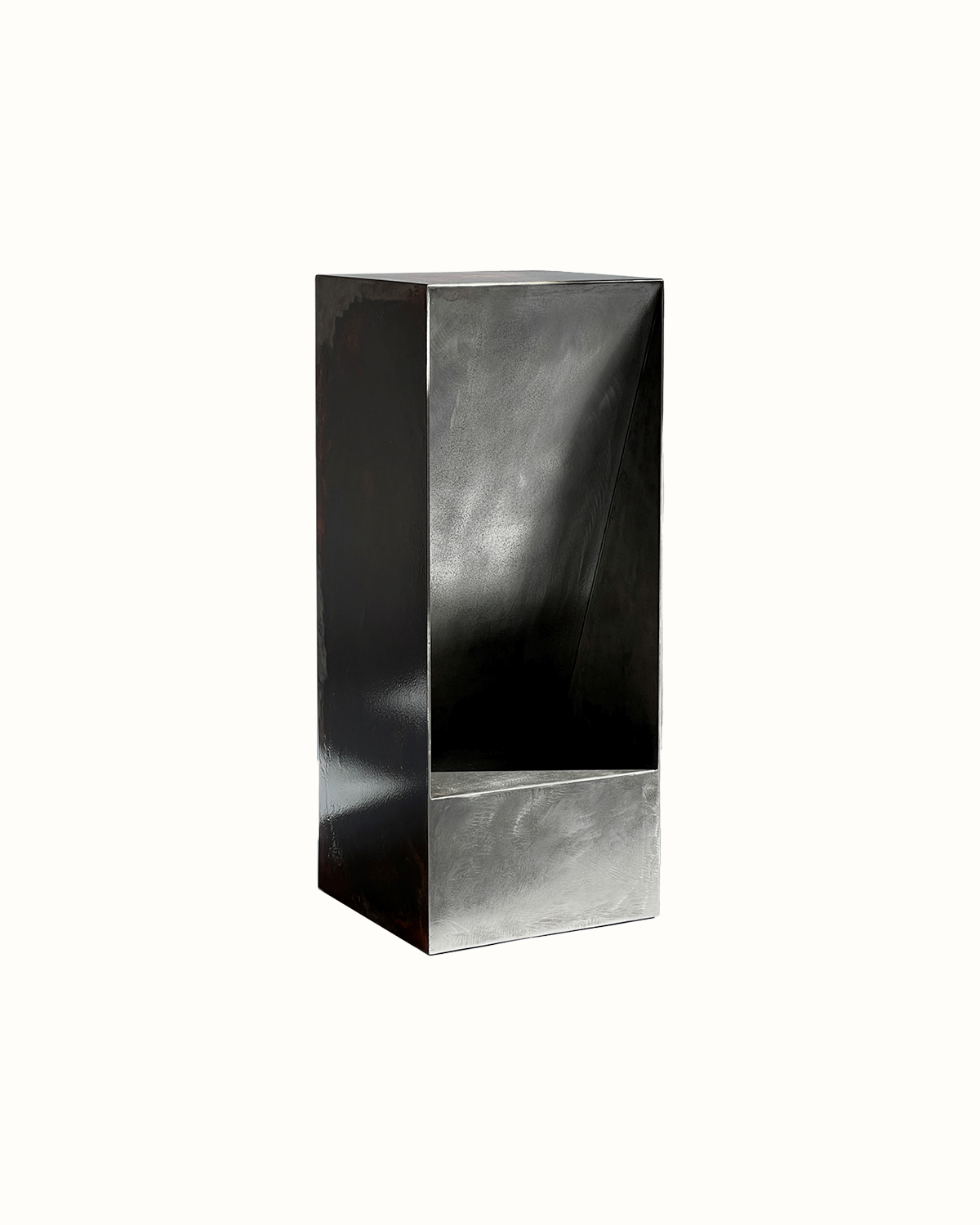THE BOX Bar Stool - Stainless Steel Edition x The Baker Street Boys