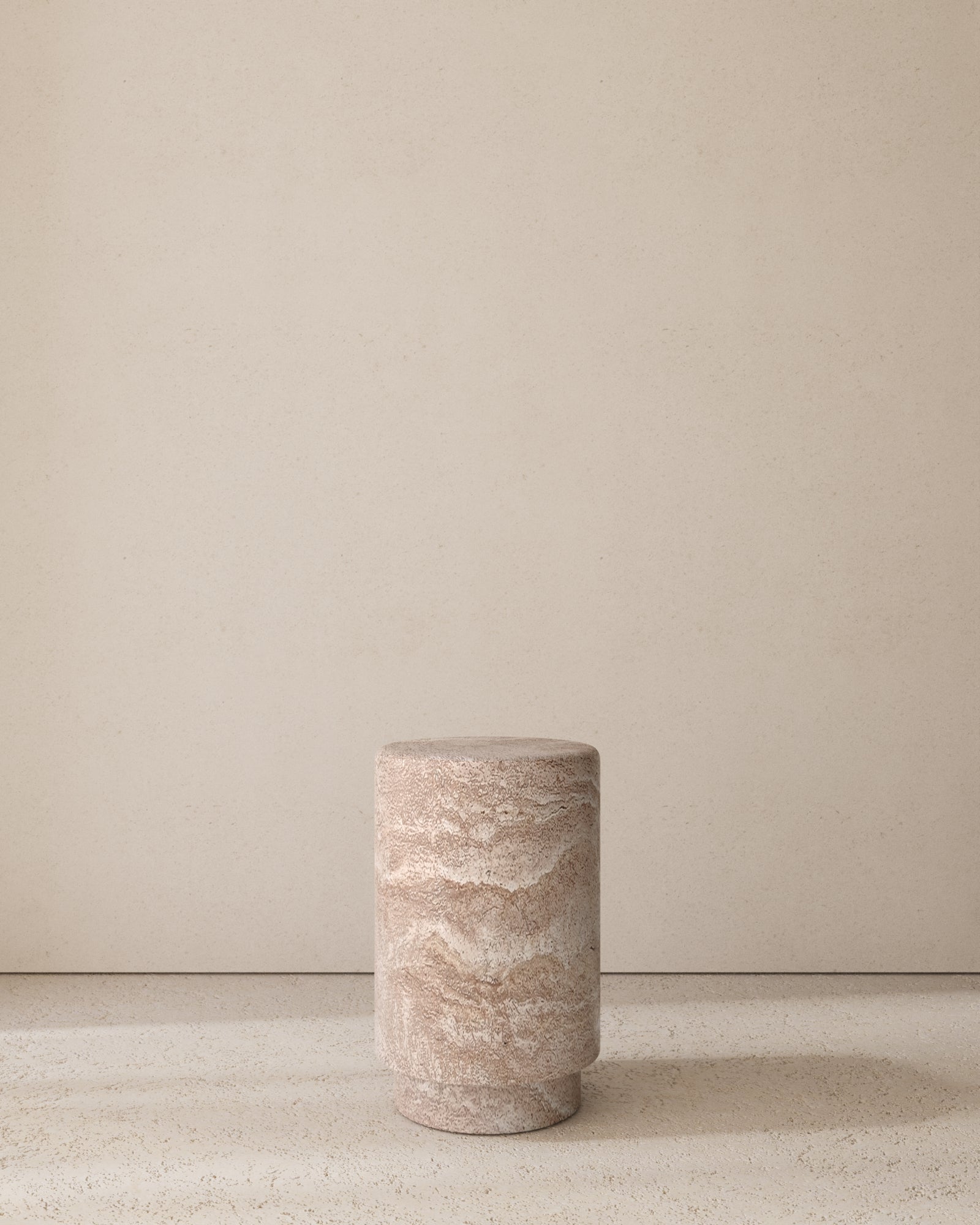 Colonnade Marble Stool