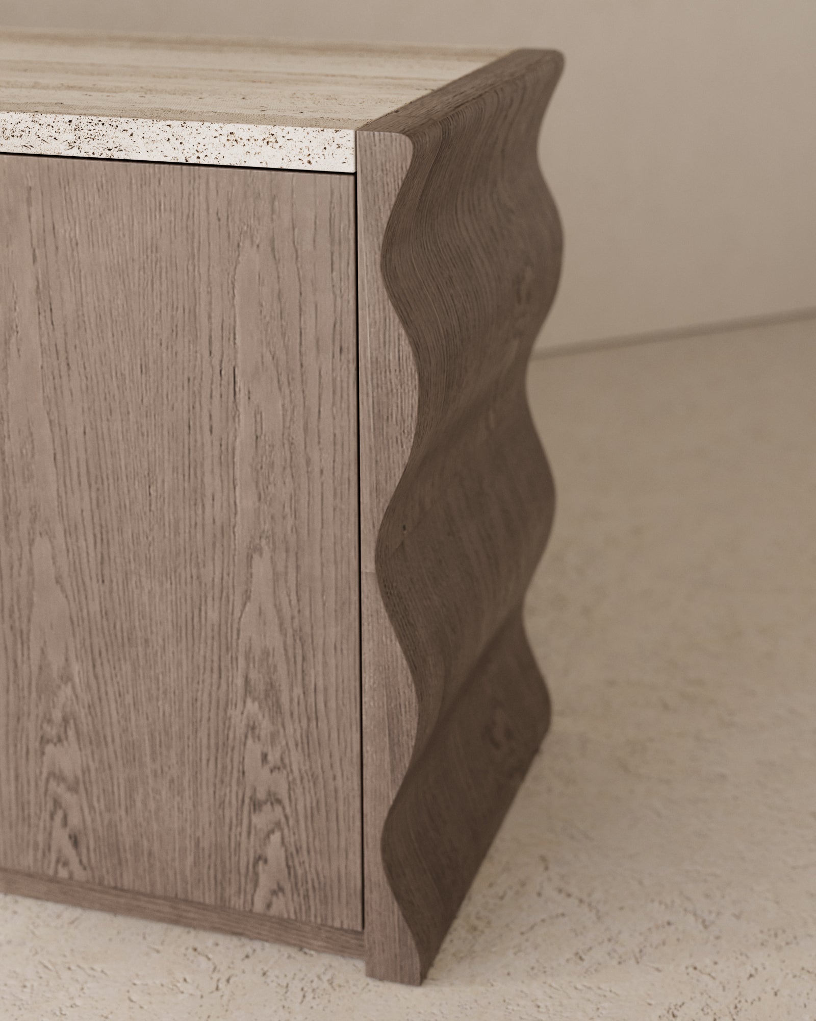 Pediment Onda Credenza