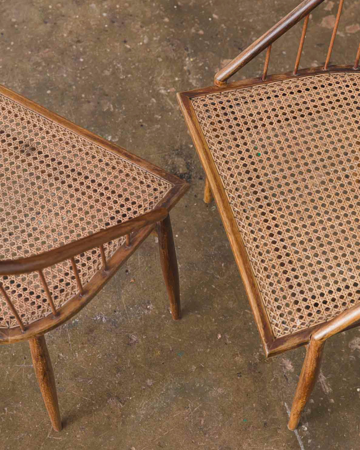Joaquim Tenreiro ''Curva'' Chairs 1961 - Collectables