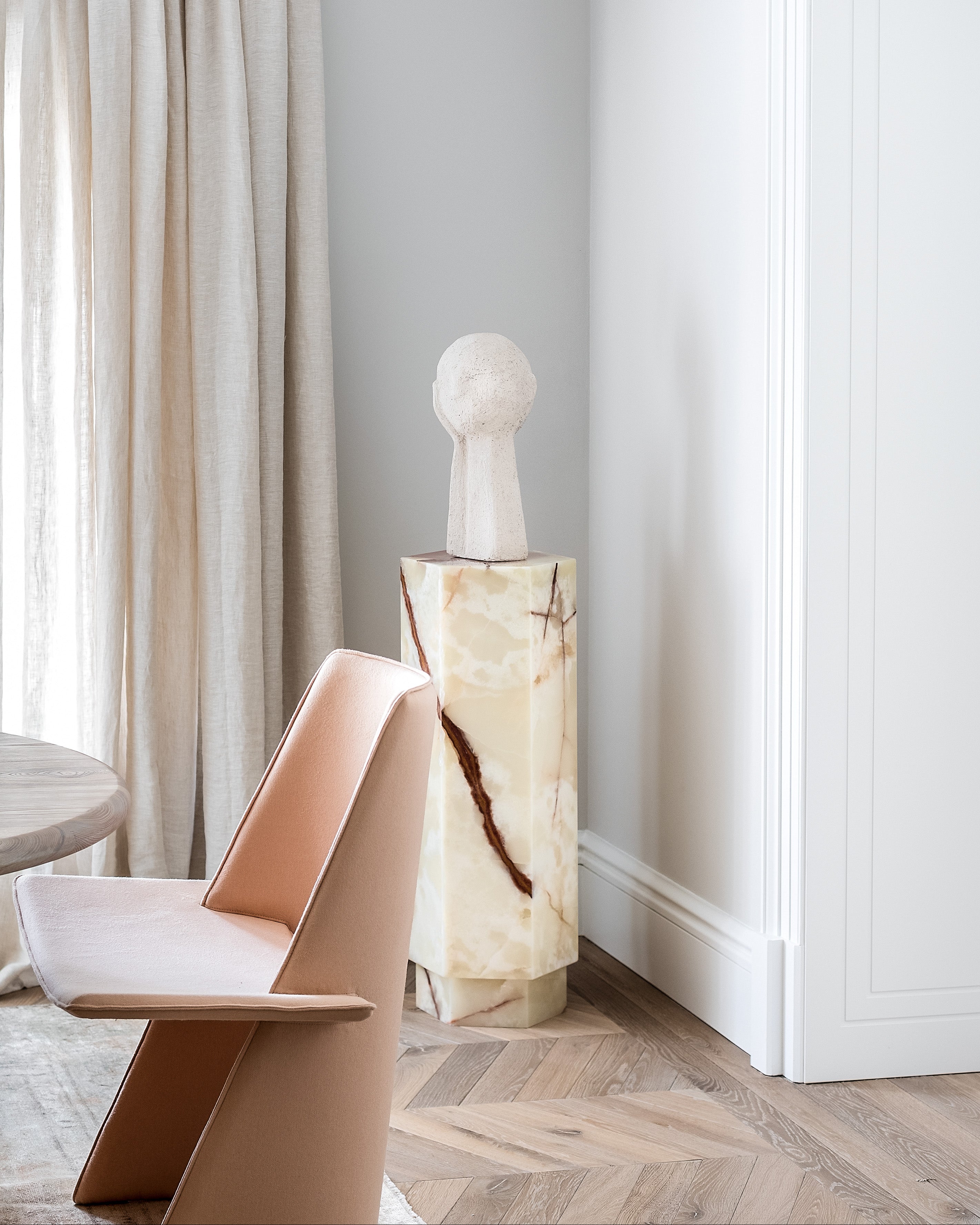 Fully Upholstered A Style Dining Chair - Set of 5