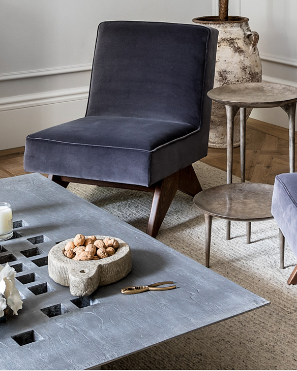 Jan Janssen Aluminum Coffee Table