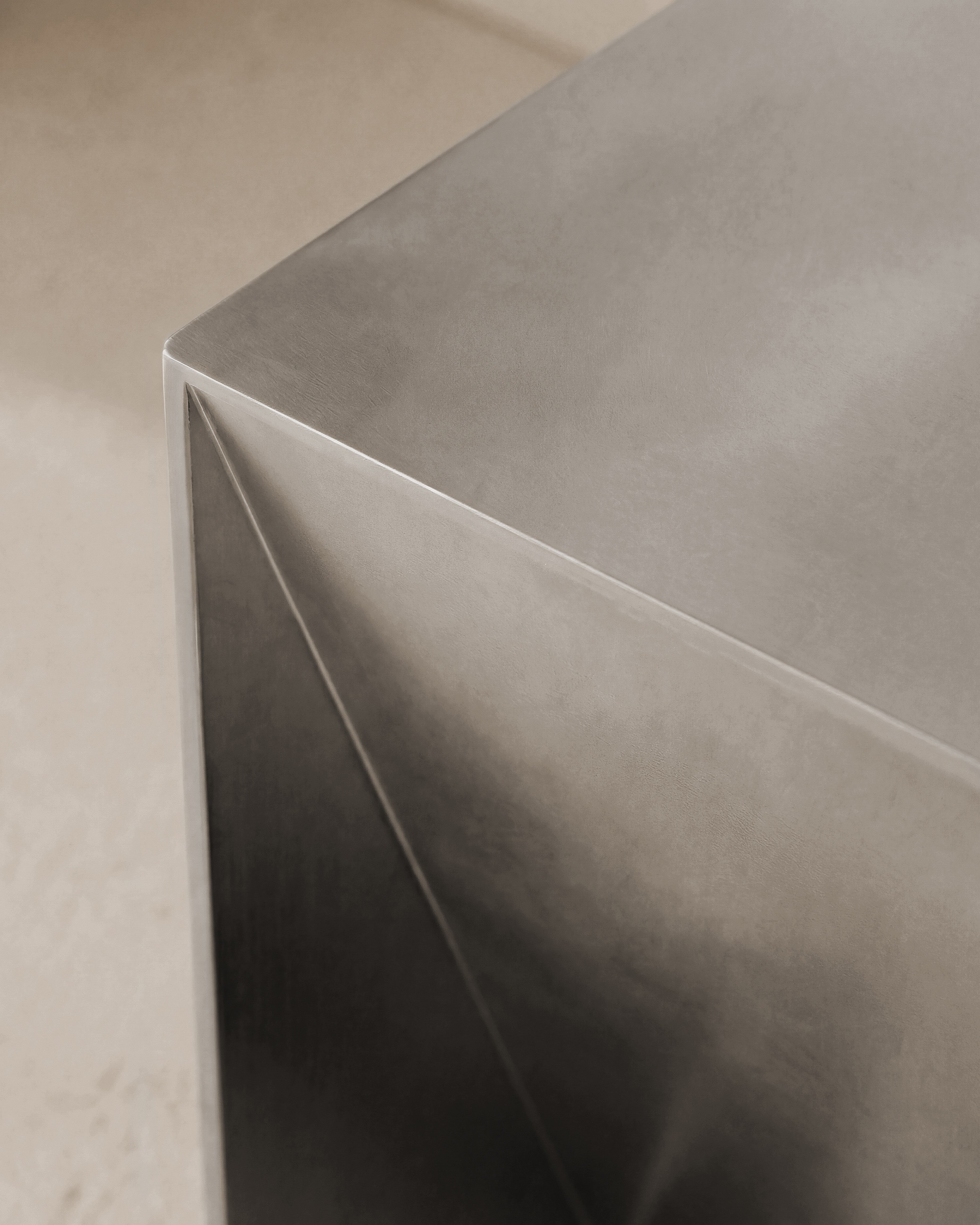 THE BOX Bar Stool - Stainless Steel Edition x The Baker Street Boys