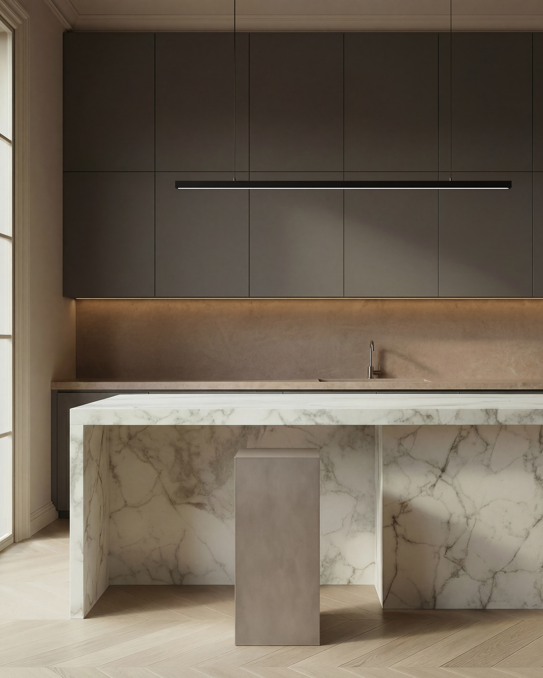 THE BOX Bar Stool - Stainless Steel Edition x The Baker Street Boys