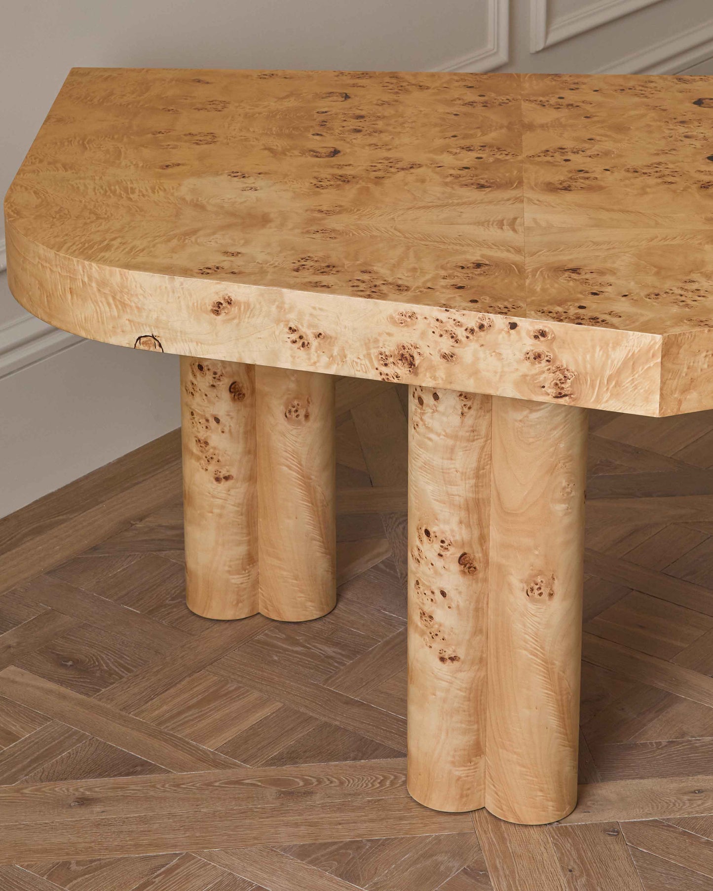 Mattina Elm Burl Desk