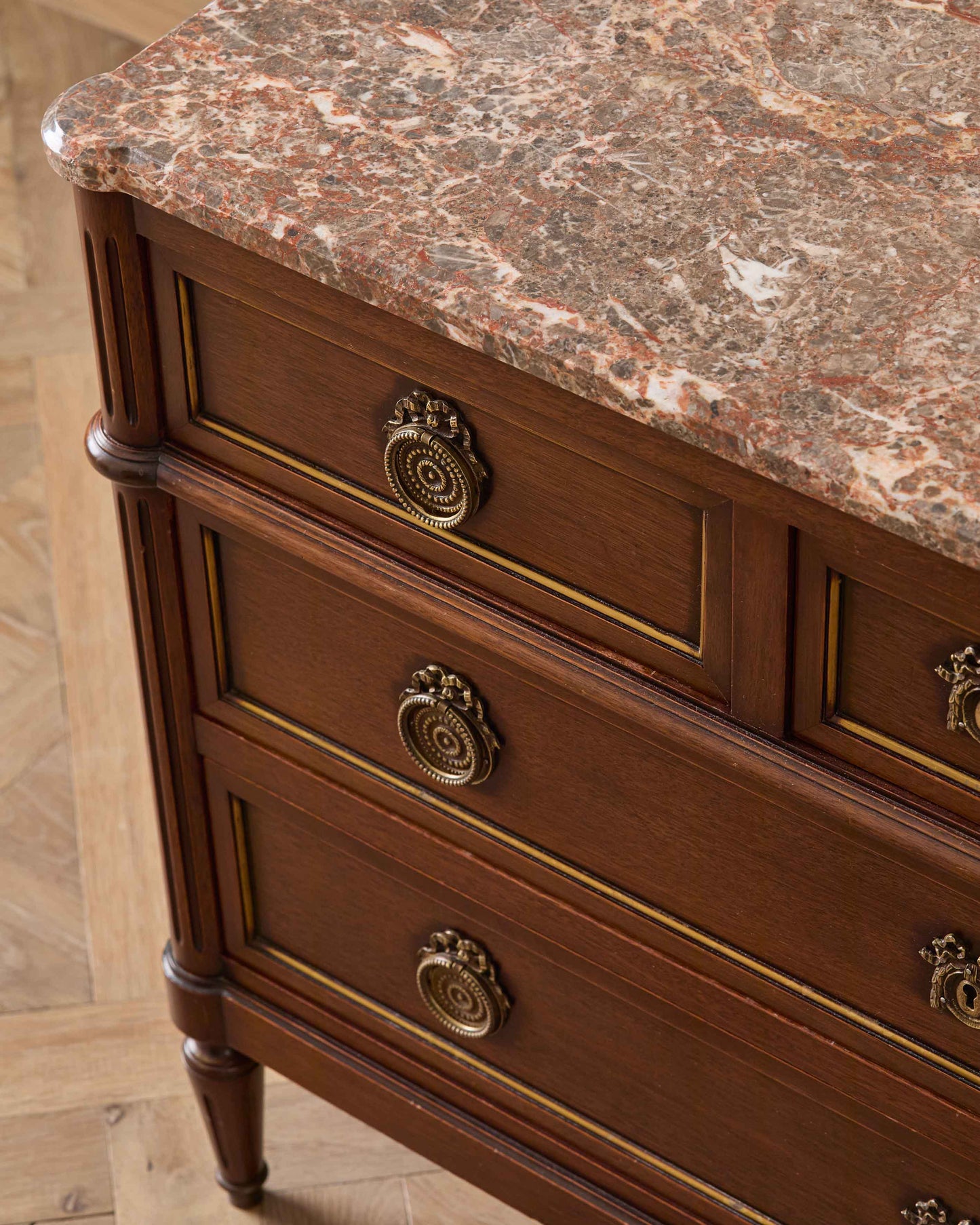 Chest of Drawers with Marble Top