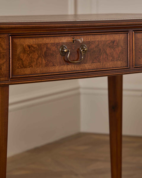 English Walnut Writing Table