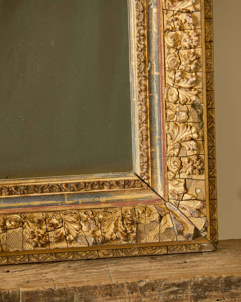 Small Gilt Mirror, Mid 20th Century