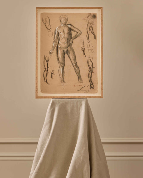 Early 20th century figurative life drawing