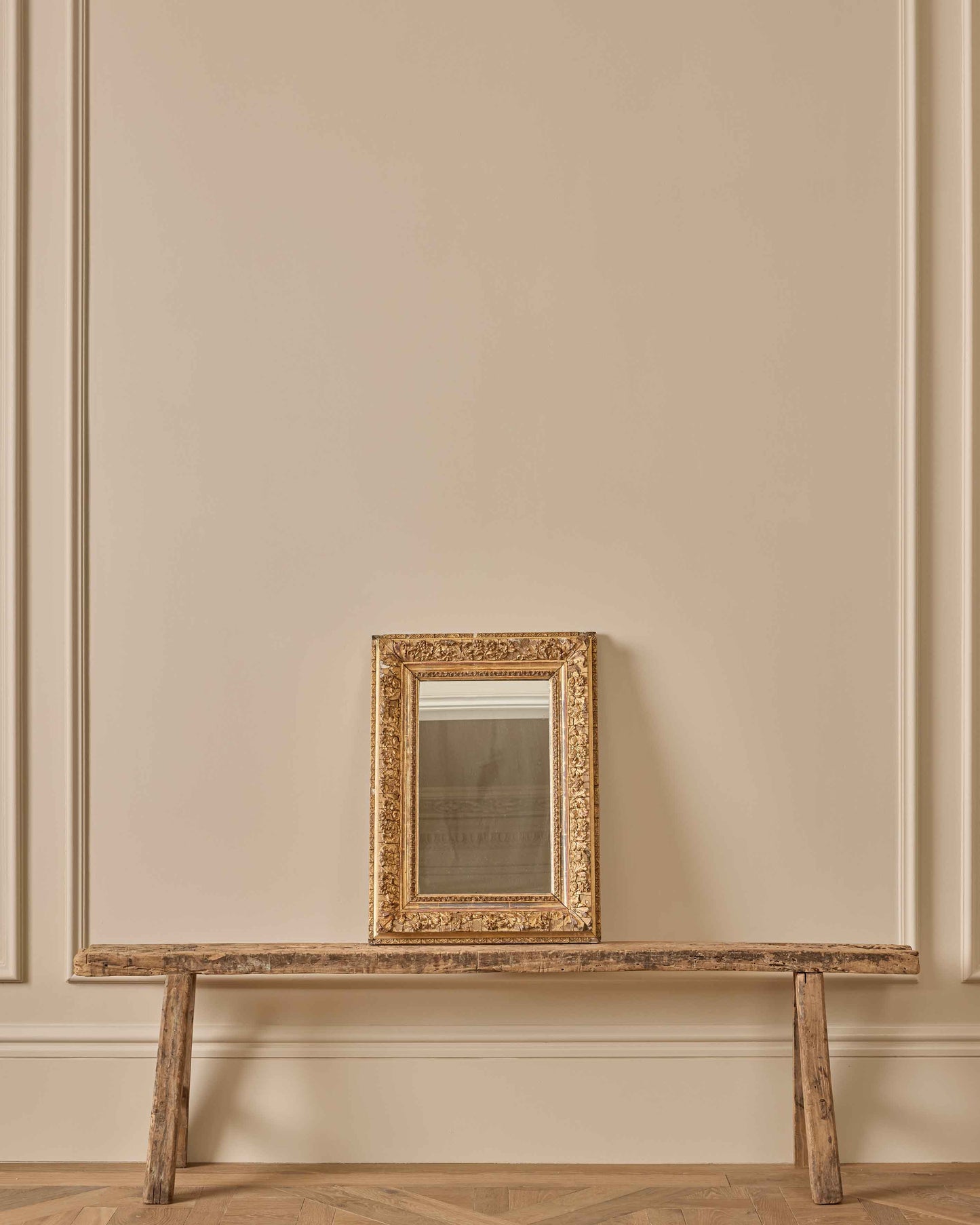 Small Gilt Mirror, Mid 20th Century