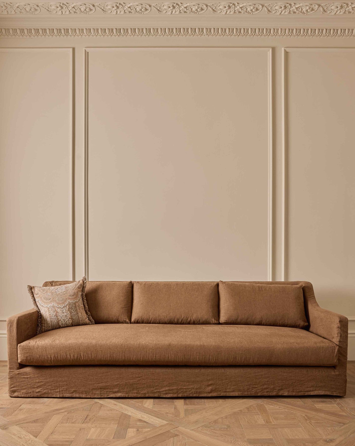 Linen Sofa - Small