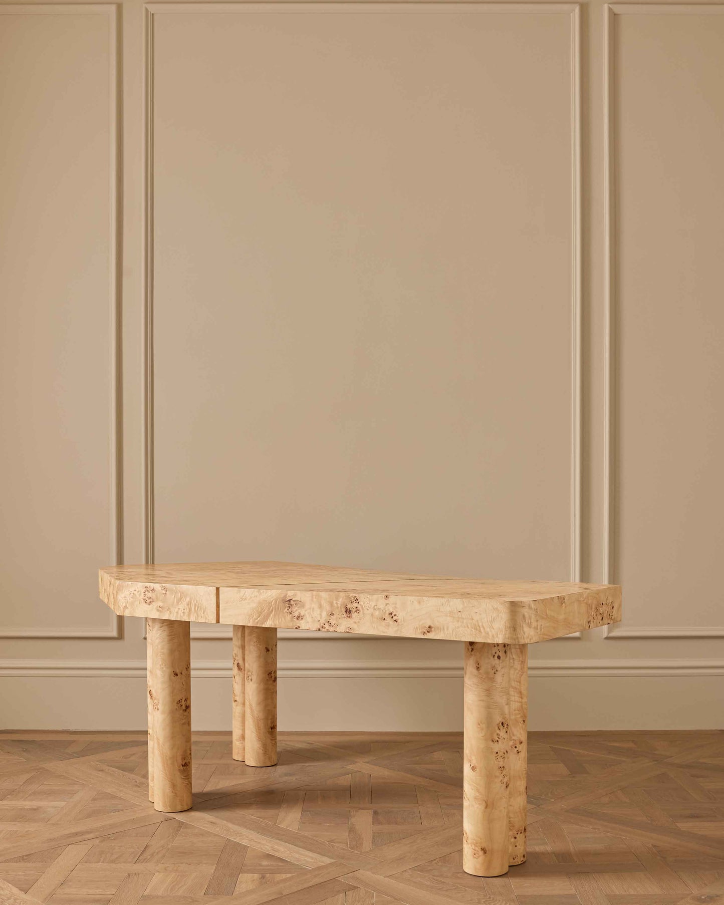 Mattina Elm Burl Desk