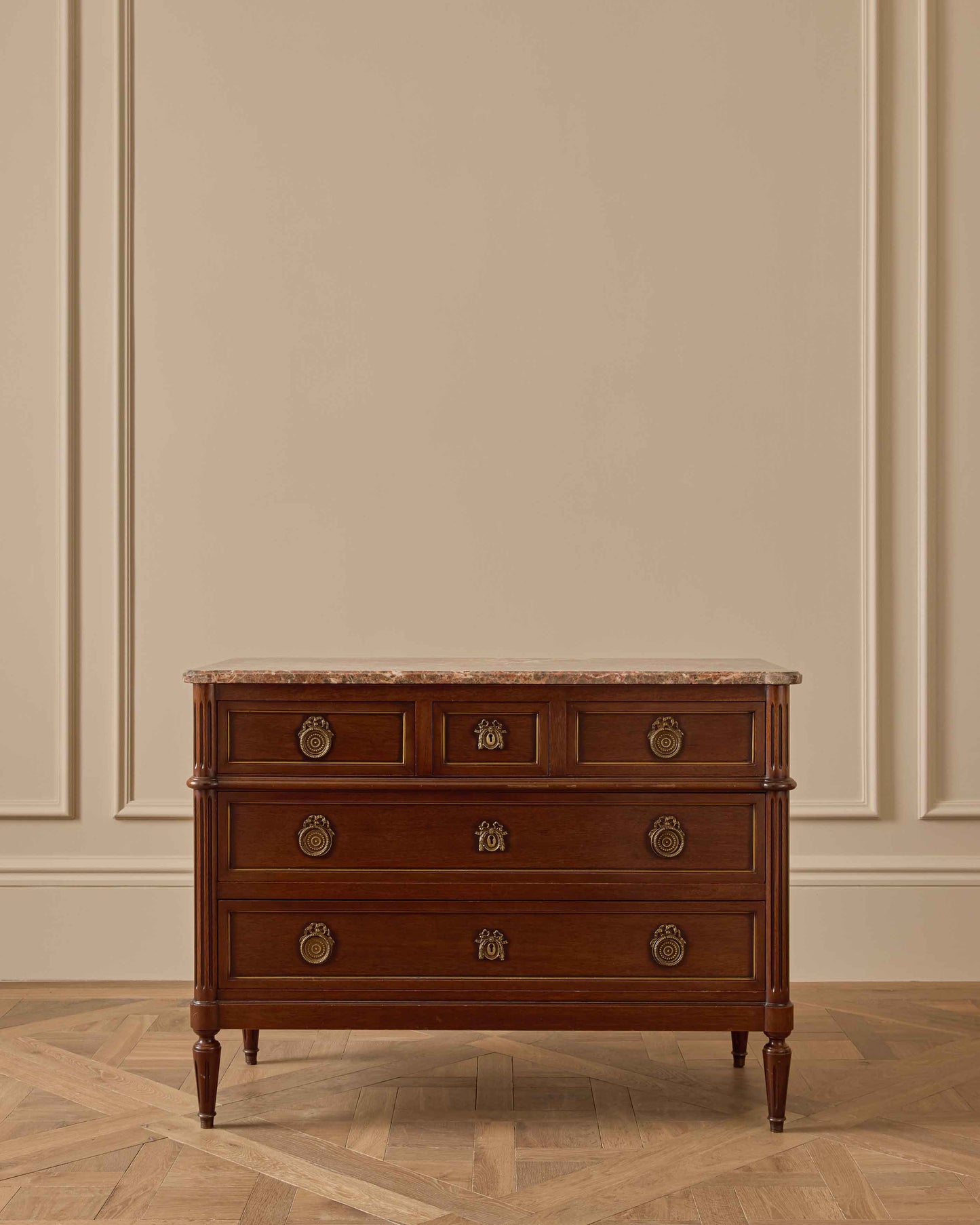 Chest of Drawers with Marble Top