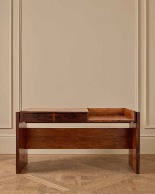 Rosewood Desk by Joaquim Tenreiro