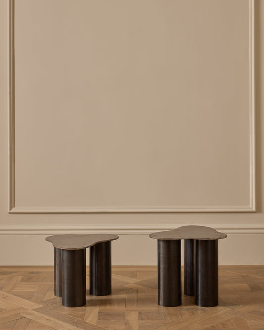 Organic Shaped Set of Side Tables