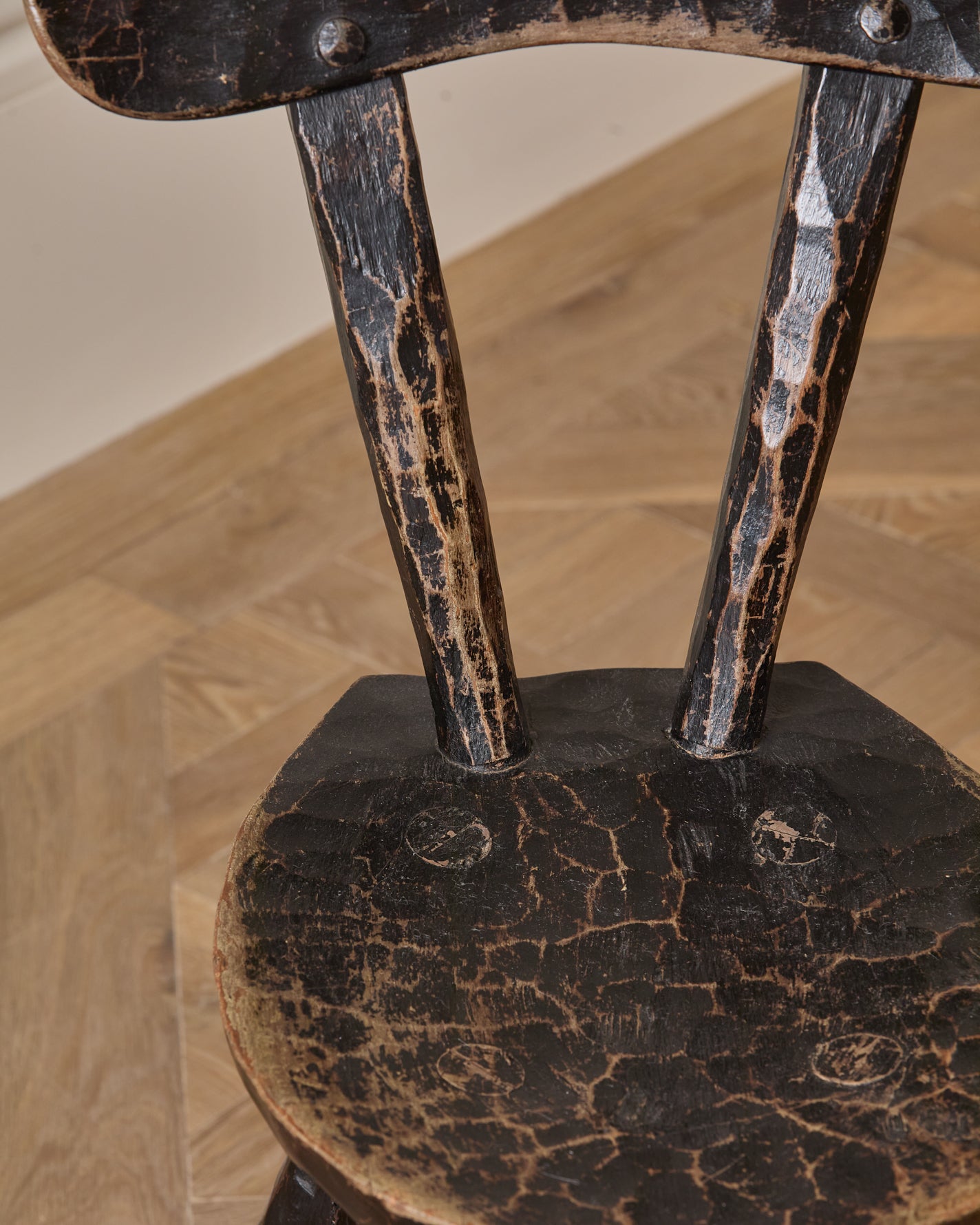 Vintage Brutalist Chair