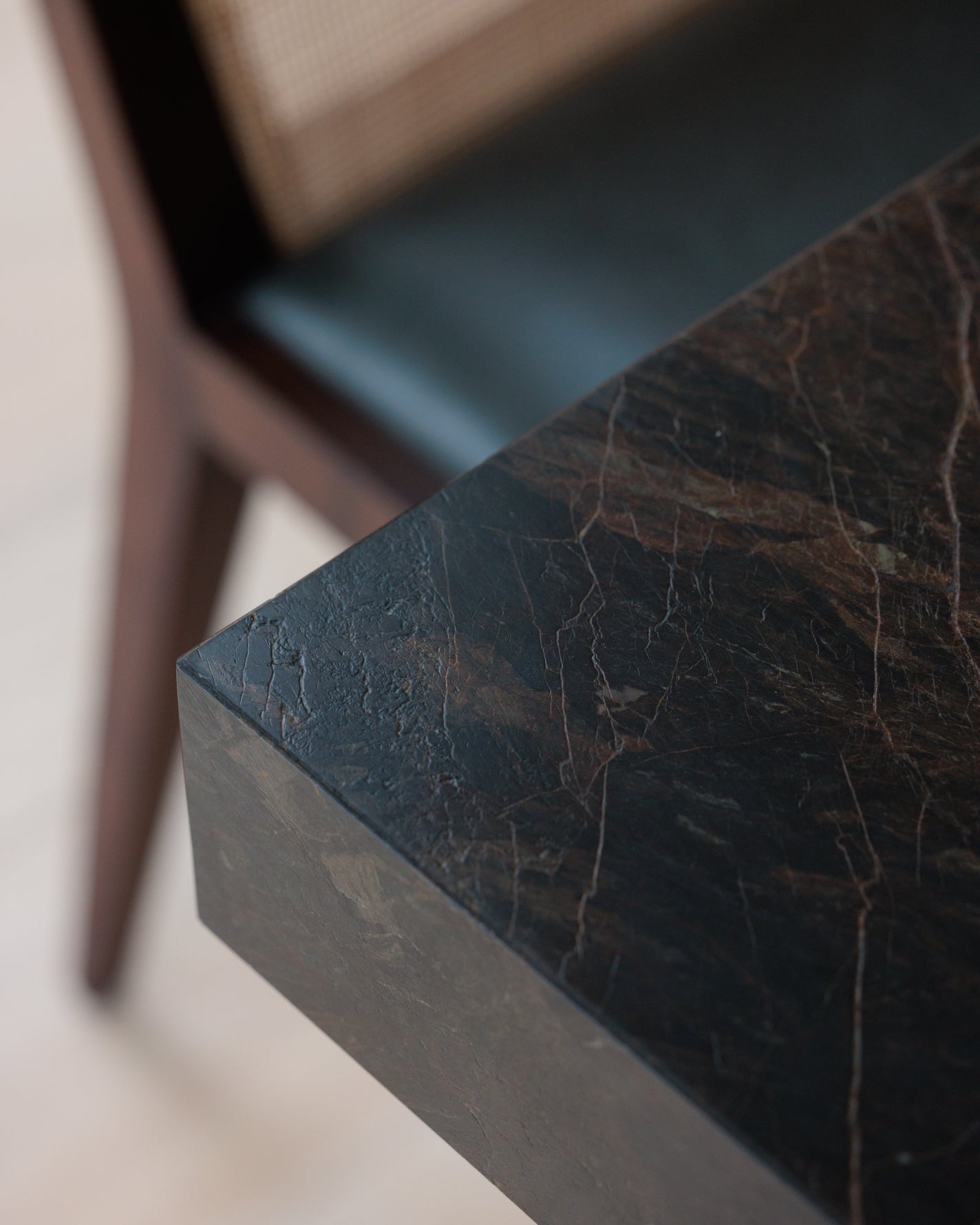 Jatoba Brown Polished Dining Table