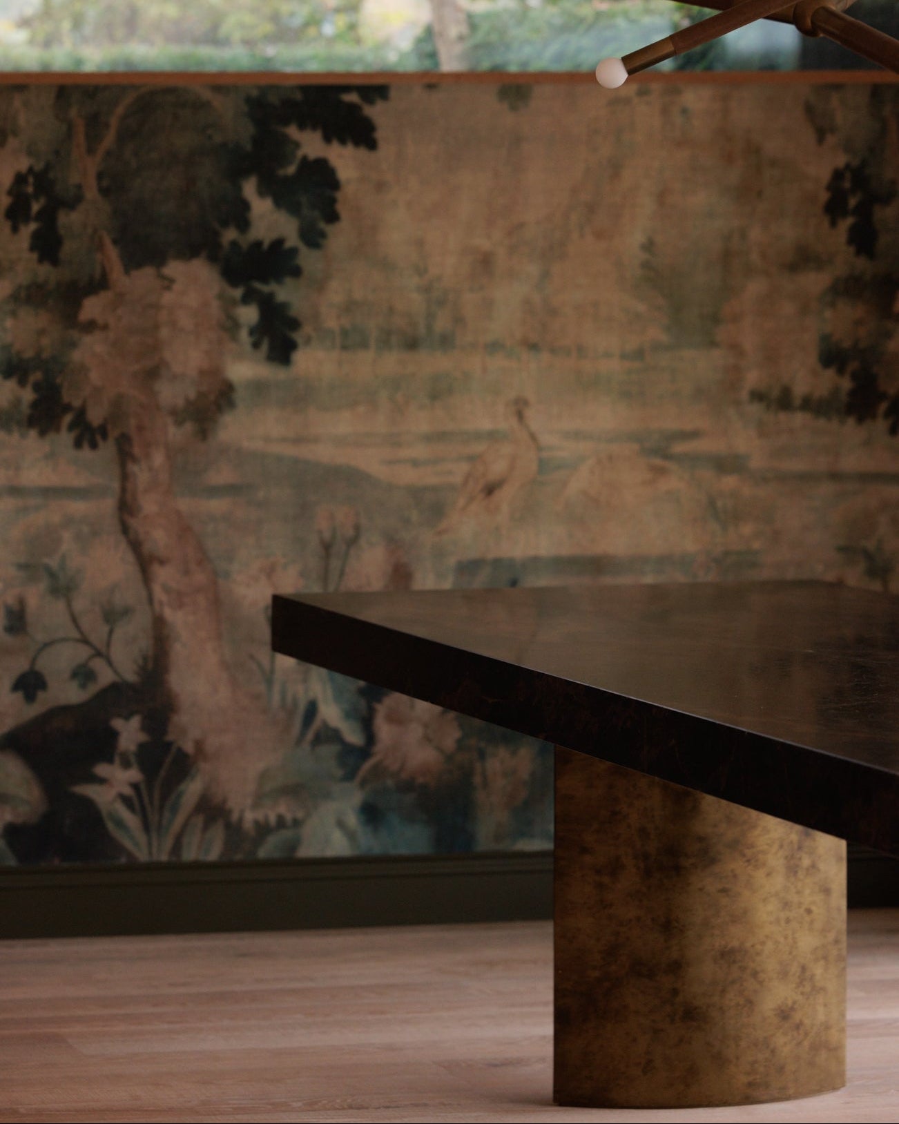 Jatoba Brown Polished Dining Table