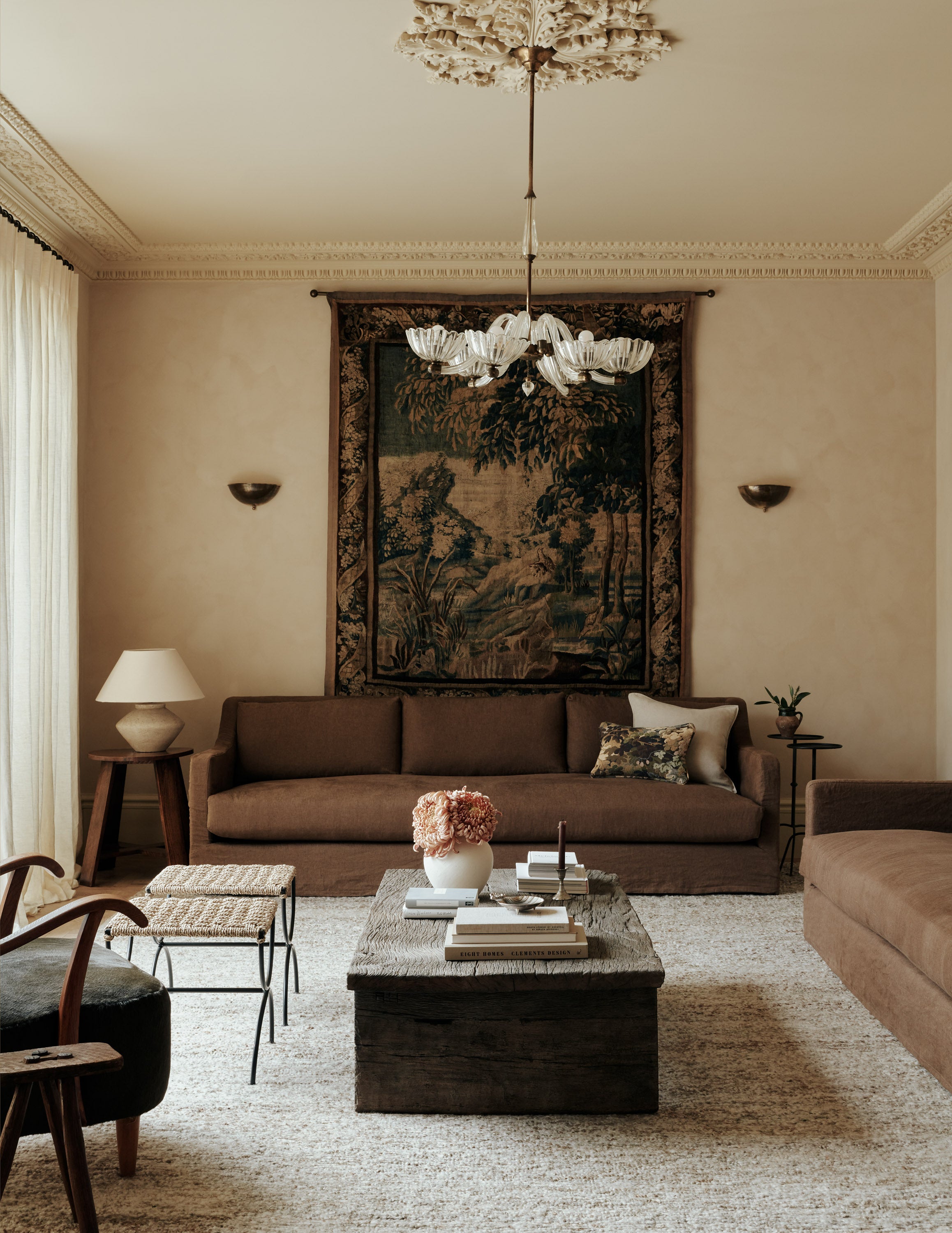 Linen Sofa | Linen Couch - Large