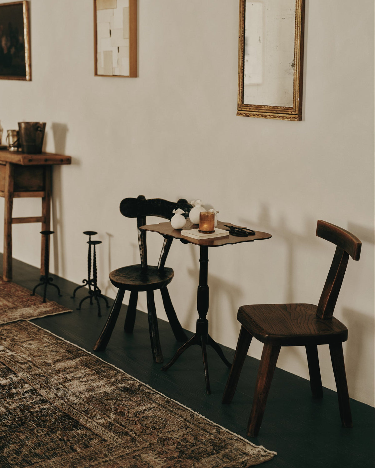 Mid-Century Brutalist 'T' Chair