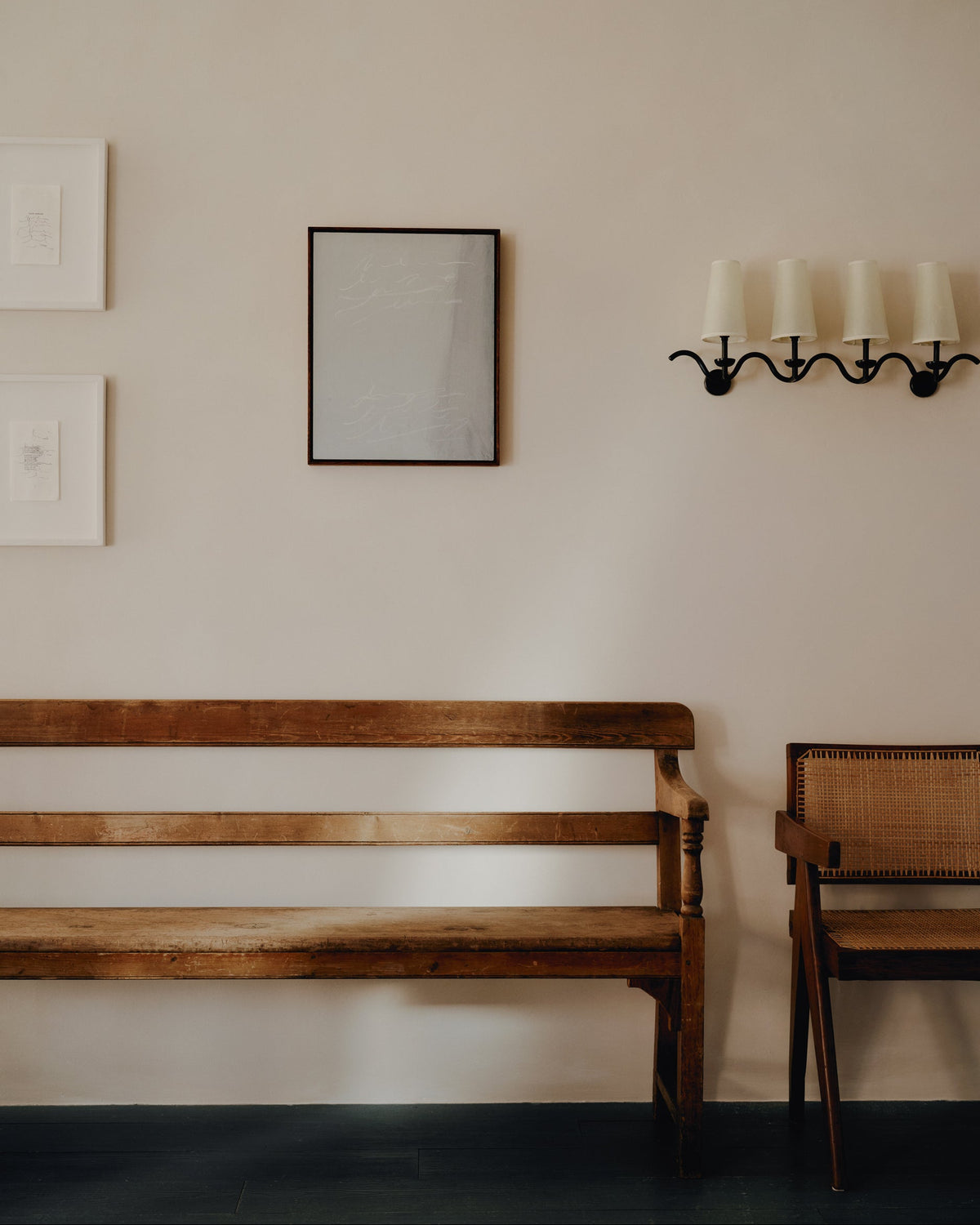 Vintage Wooden Bench