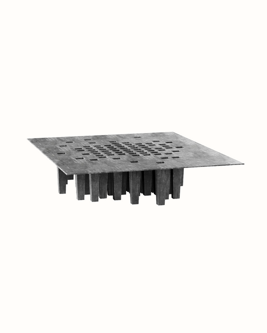 Jan Janssen Aluminum Coffee Table