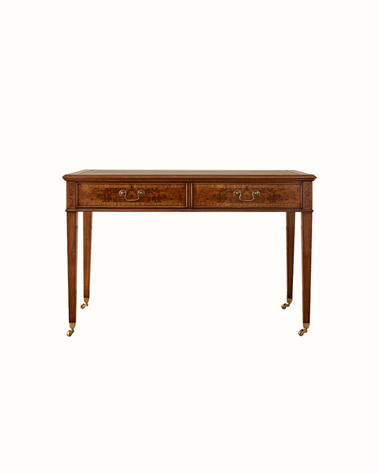 English Walnut Writing Table