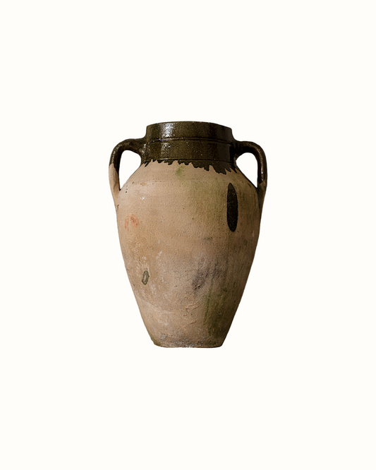 Glazed Drip Turkish Pot