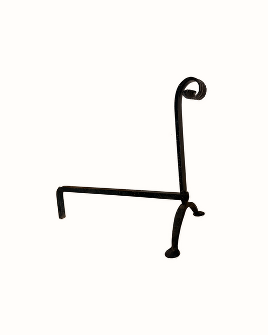 Pair of Wrought-Iron Firedogs / Andirons