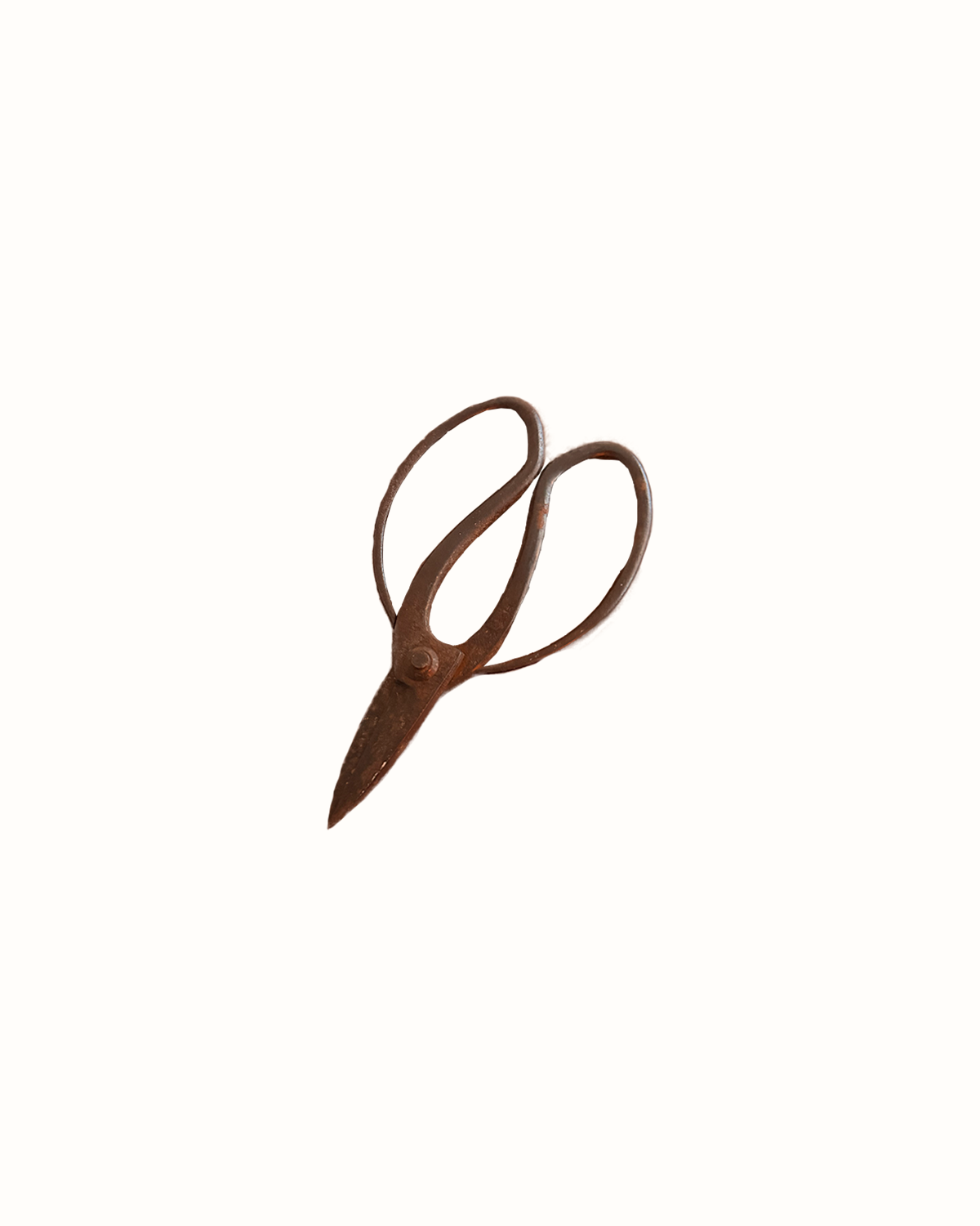 19th-Century Forged Iron Scissors