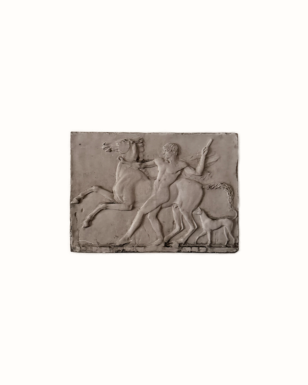 Vintage Plaster Relief after the Parthenon Frieze