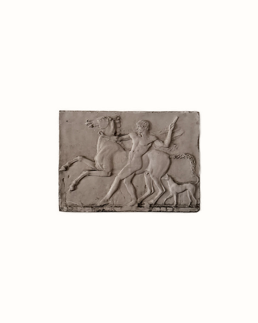 Vintage Plaster Relief after the Parthenon Frieze
