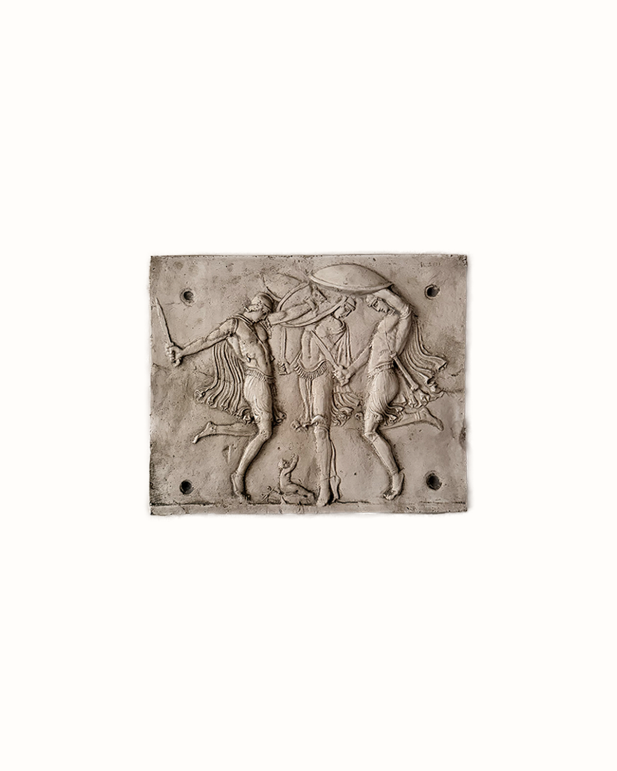 Vintage Plaster Classical Professional Relief