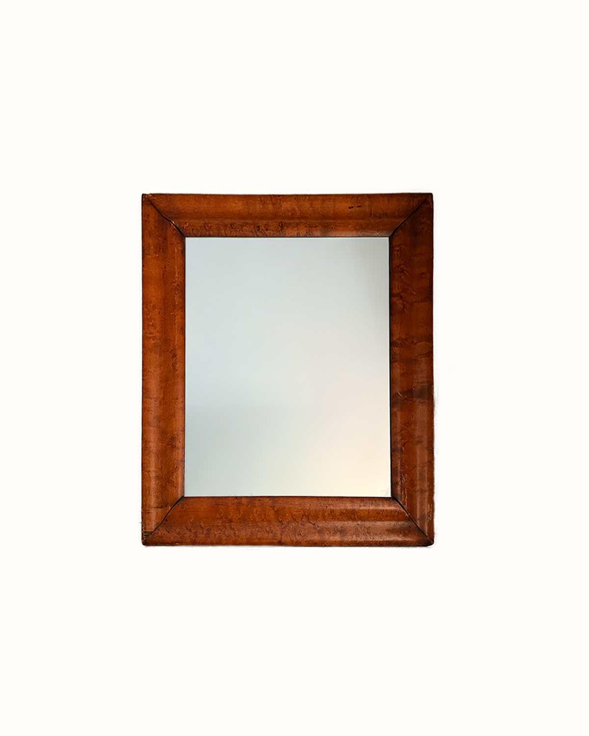 Burl Wood Framed Mirror