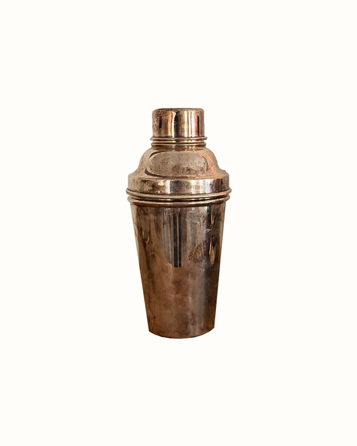 English Art Deco Silver-Plated Cocktail Shaker