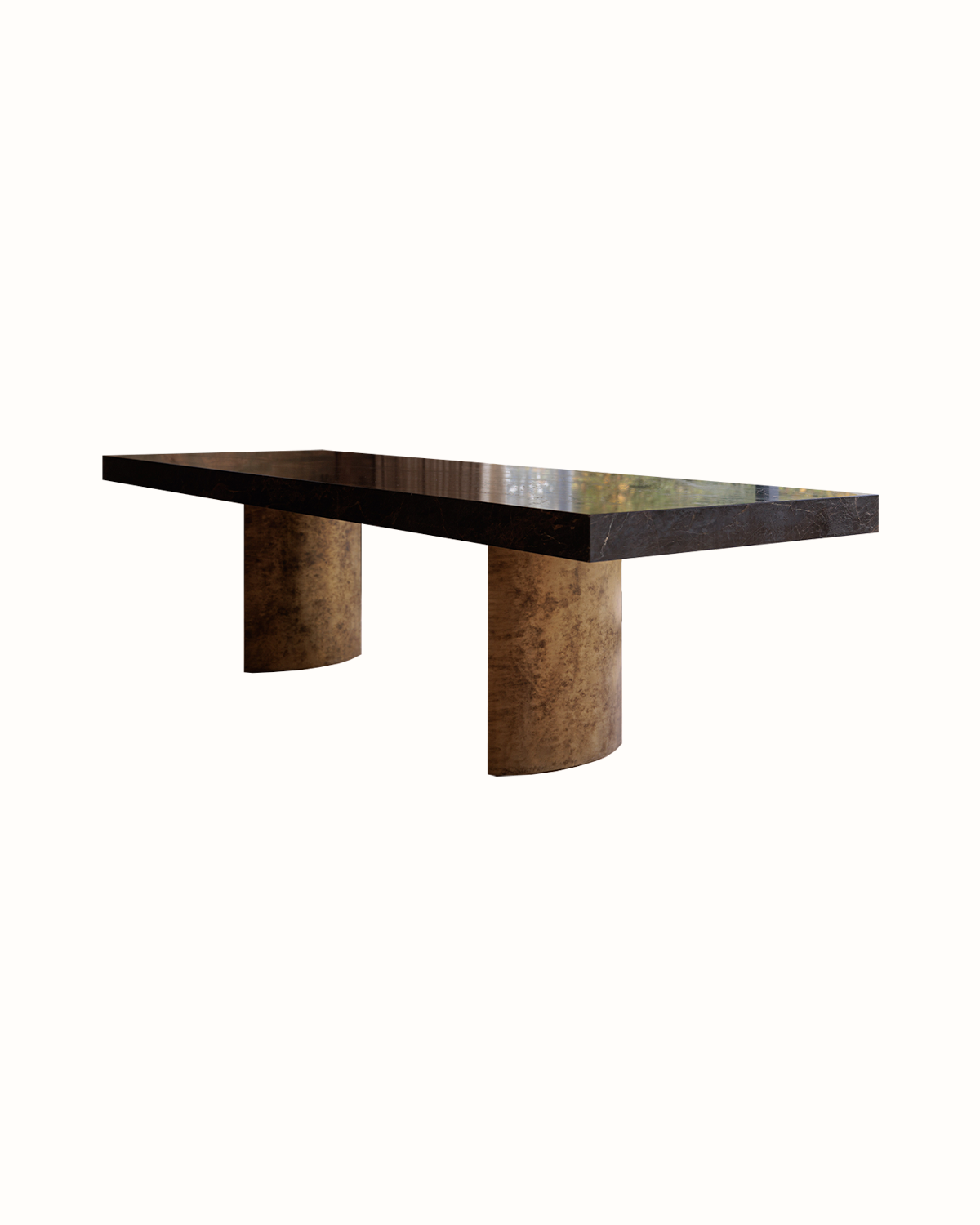 Jatoba Brown Polished Dining Table