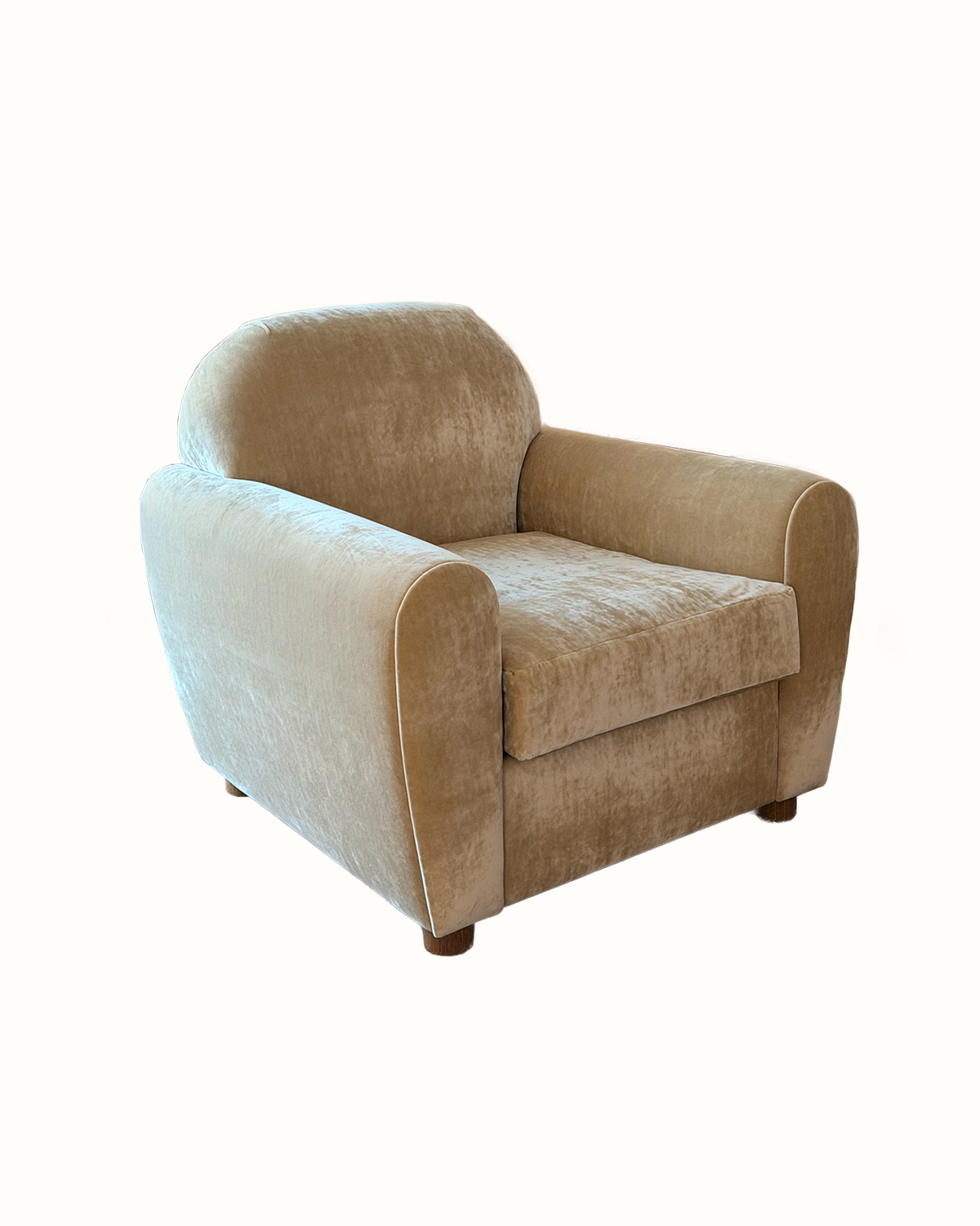 Crushed Velvet Armchair