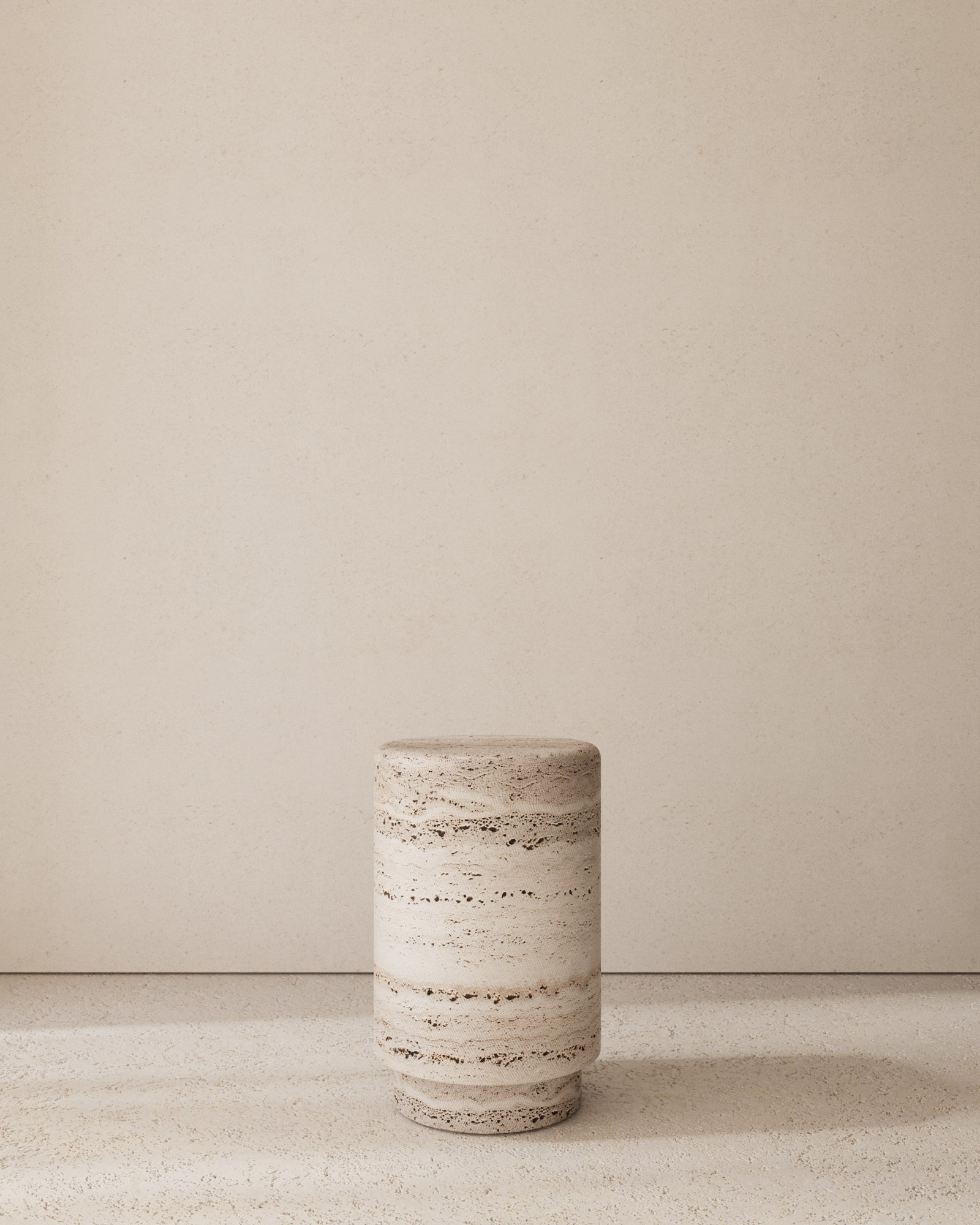 Colonnade Marble Stool