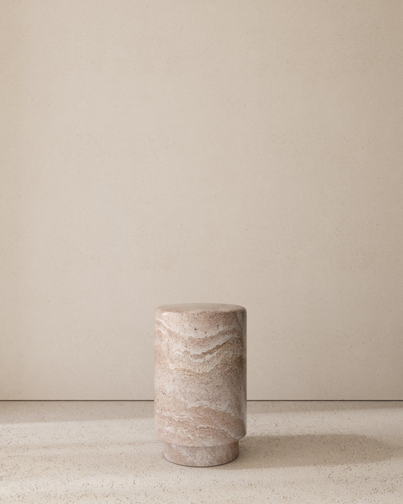 Colonnade Marble Stool