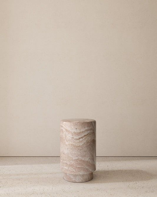 Colonnade Marble Stool