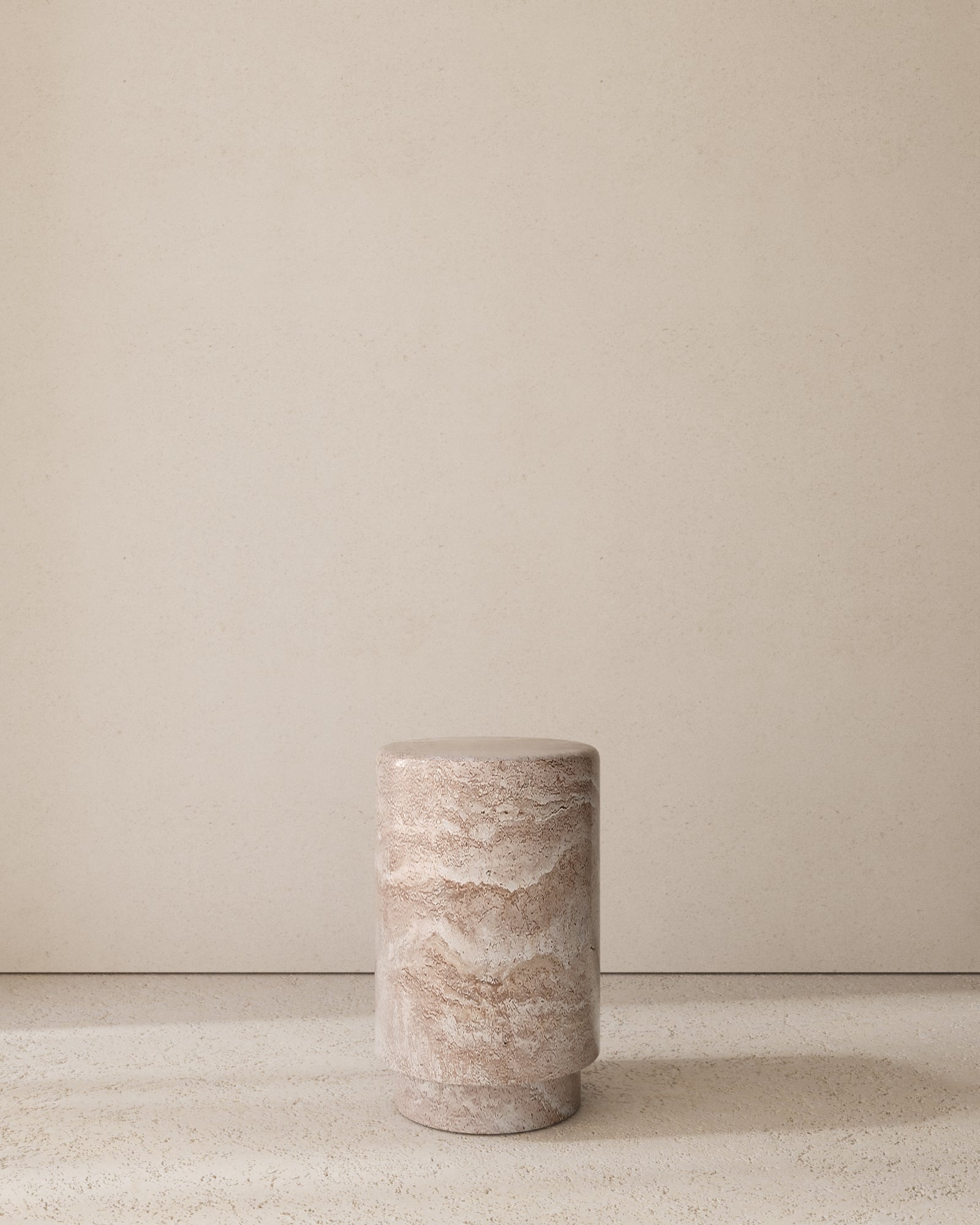 Colonnade Marble Stool