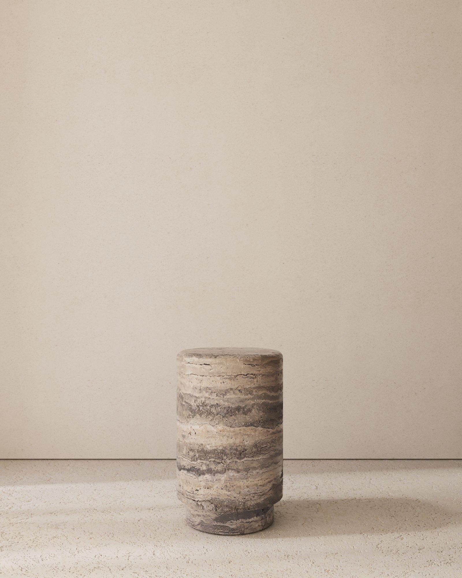 Colonnade Marble Stool