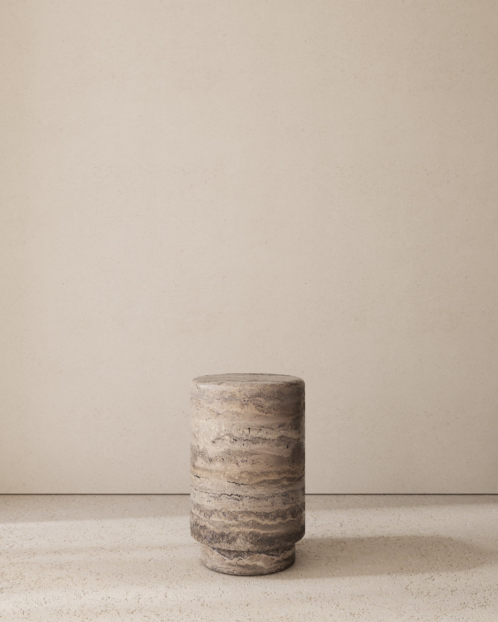 Colonnade Marble Stool