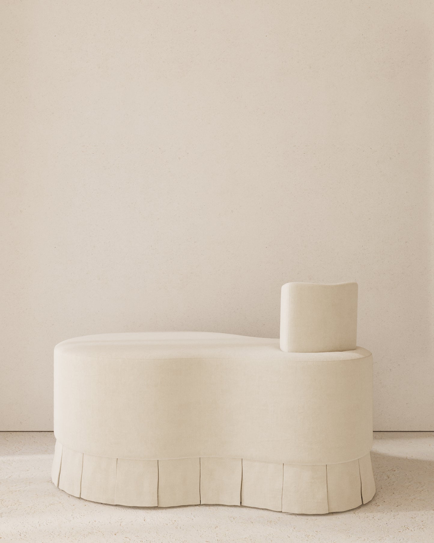 Vestita Skirted Bench