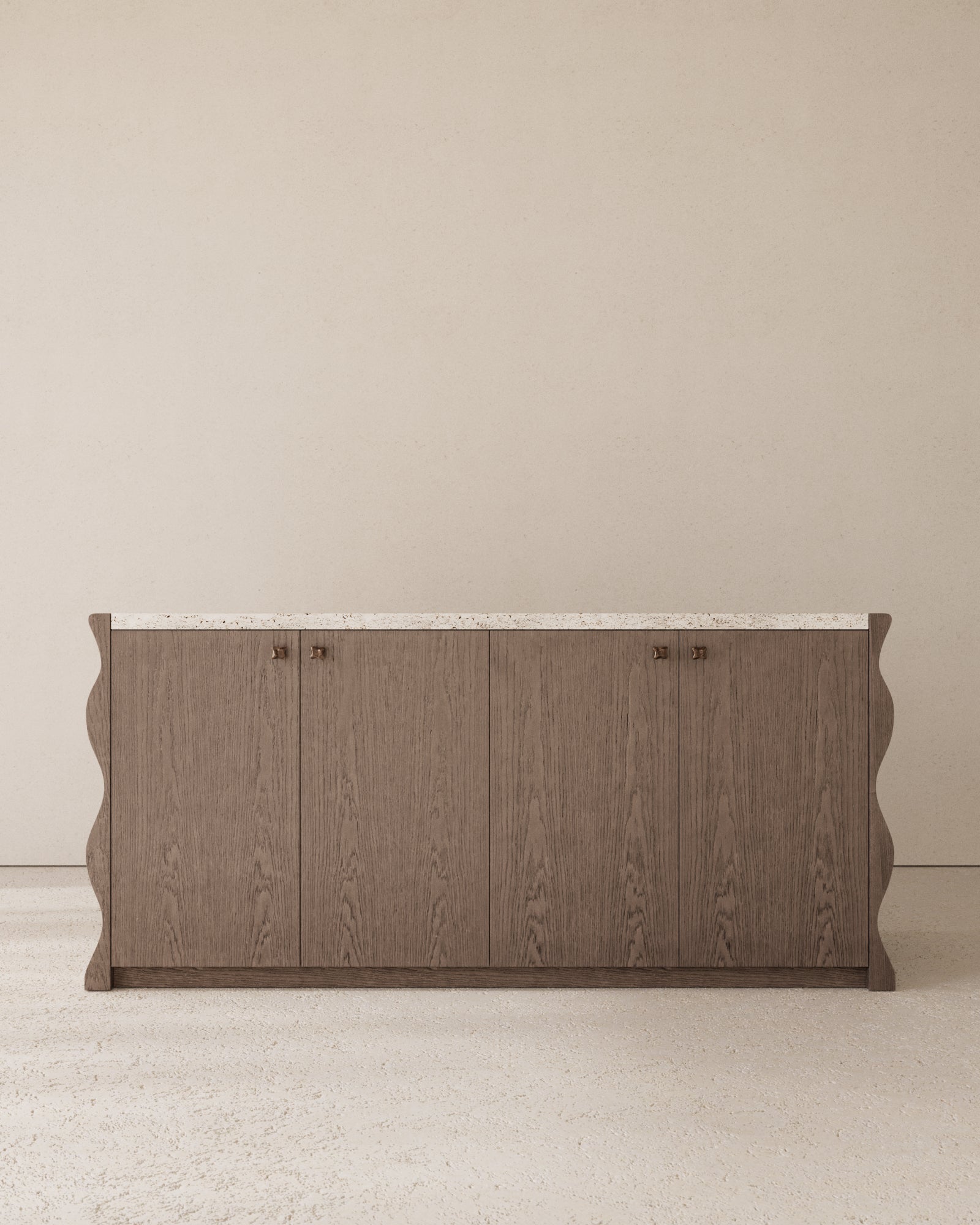 Pediment Onda Credenza